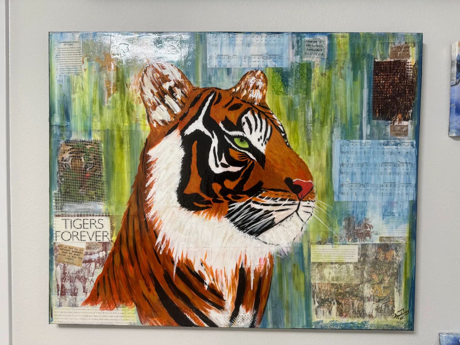 Tigers Forever Painting
